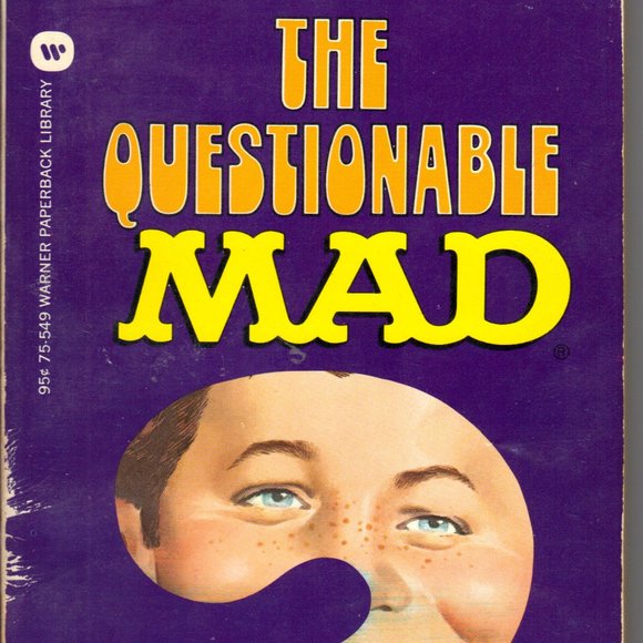 Mad Paperback Book - The Questionable Mad - Picture 1 of 2
